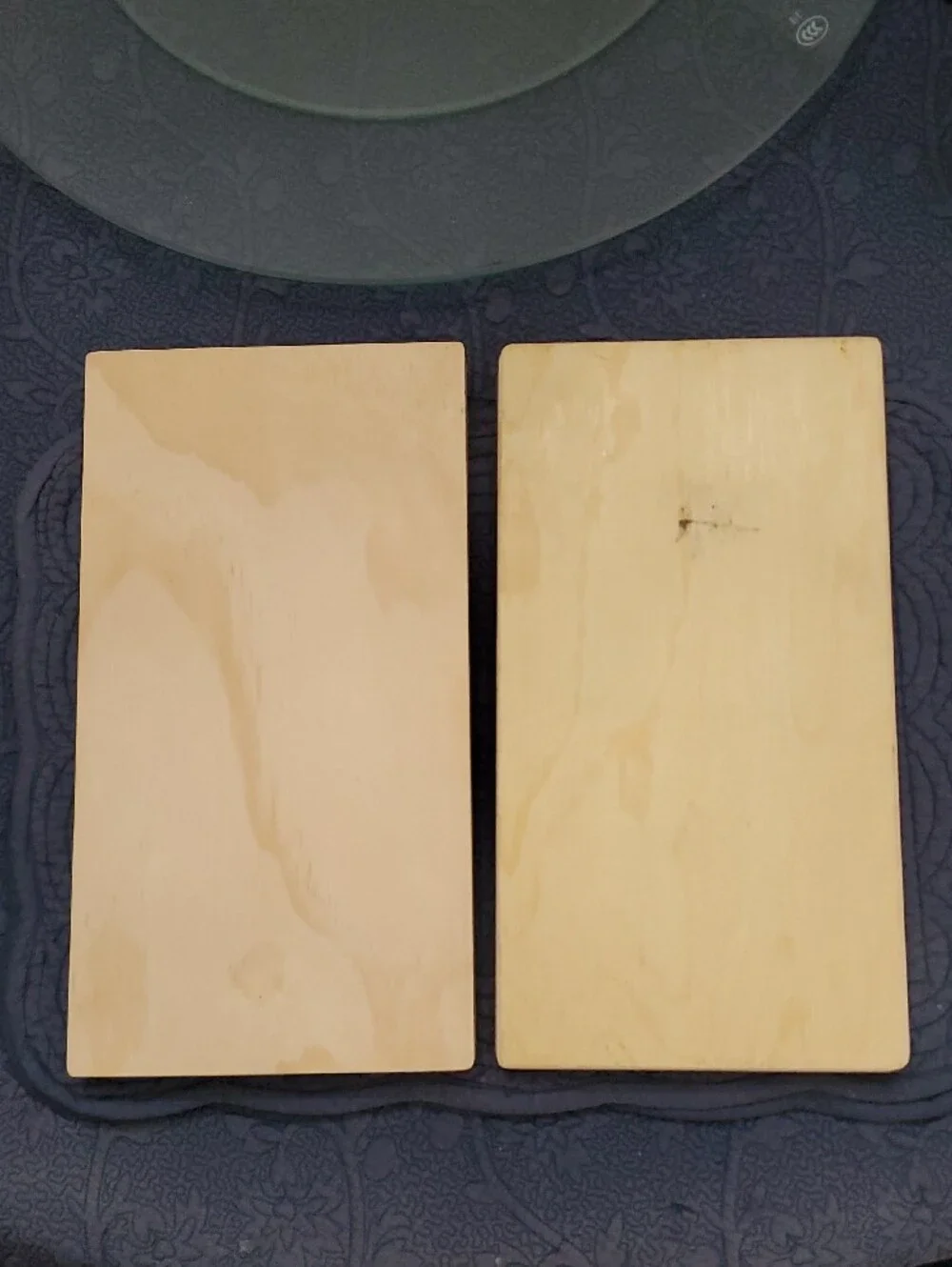 Set Of 2 Wooden Storage Tray